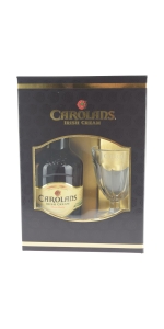 Carolans Irish Cream Liqueur Gift Set with Coffee Mug