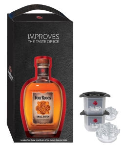 Four Roses - Small Batch Gift Set with Ice Mold - Burlington Wine